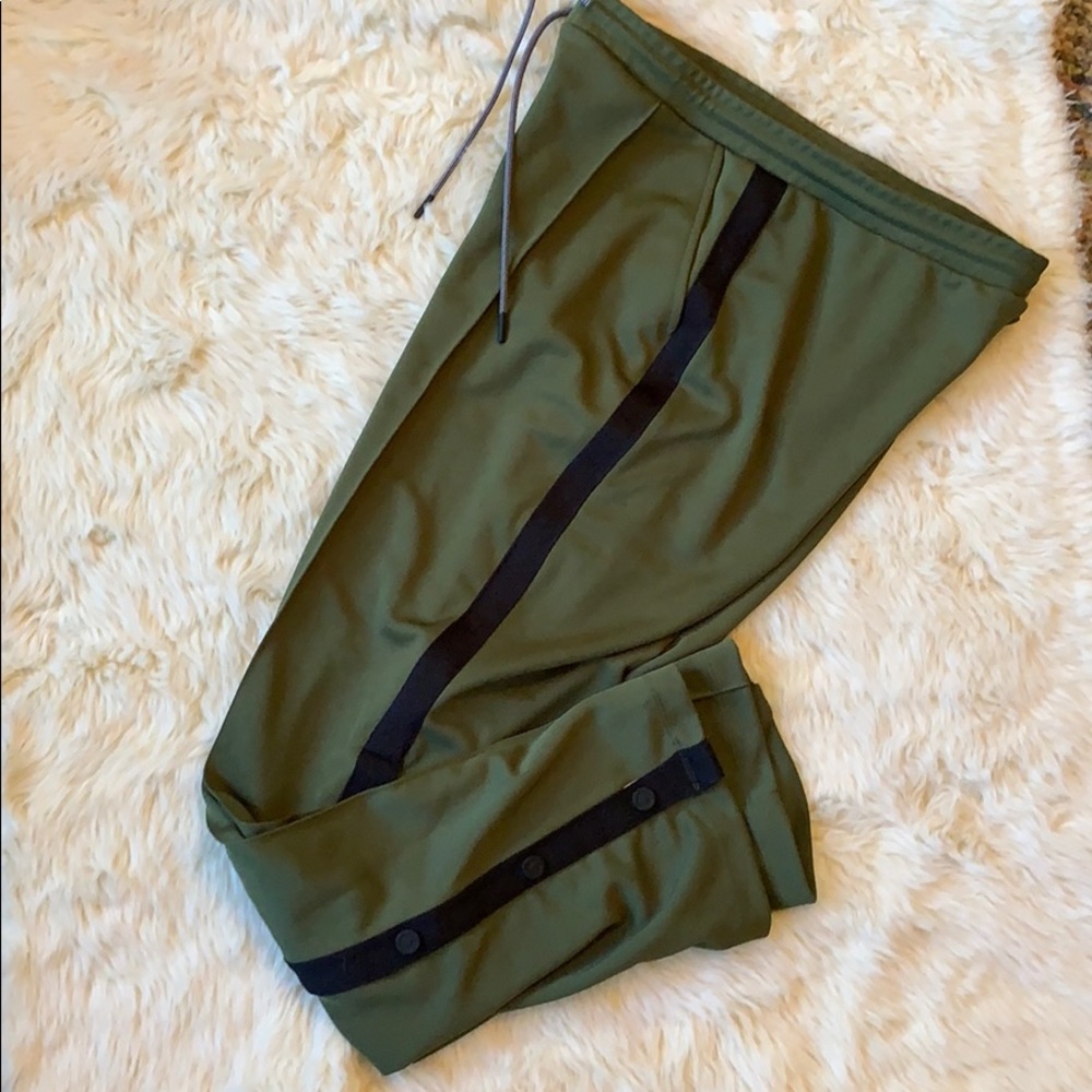 Hunter for Target track pants with snap sides